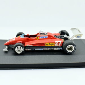 Modellino auto scala 1:43 FORMULA 1 Ferrari 126 CK Brumm diecast modellismo