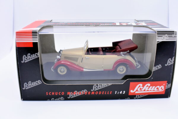 Modellino Auto Scala 1:43 Mercedes Benz 170 V Cabrio Schuco modellismo statico - immagine 2
