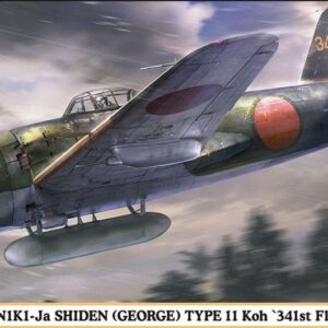 Modellino aerei da combattimento model kit di montaggio Hasegawa  KAWANISHI N1K1-Ja Shiden TYPE 11 KIT 1:48