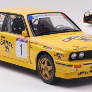 Modellino auto scala 1:18 BMW 3-SERIES E30 Gr.A RALLY PRINCIPE ASTURIAS 1992 PONCE-DENIZ diecast modellismo statico
