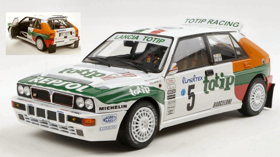 Kit De Montage Hasegawa Lancia Delta Rally - Maquette 1:24 à Construire - Neuf