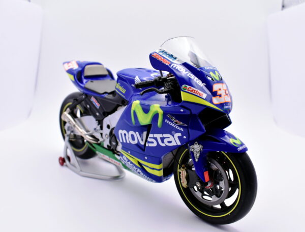 Modellino moto scala 1:12 Honda RC211V Melandri Minichamps modellismo