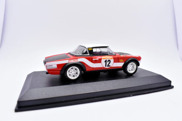 Modellino auto rally scala 1:43 Fiat 124 Abarth IXO diecast modellismo statico - immagine 5