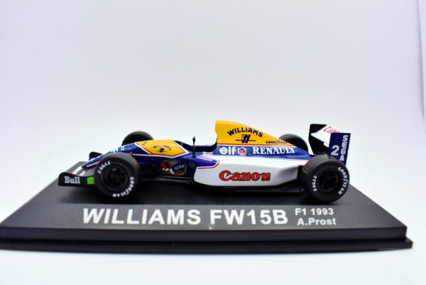 Modellino auto Formula 1 F1 scala 1:43 Williams FW15B IXO modellismo statico