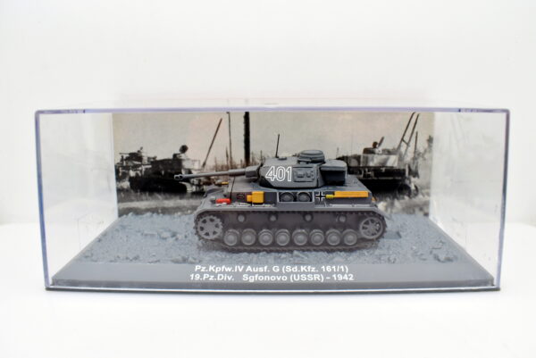 Modellini carri armati tank Pz.Kpfw.IV veicoli militari da combattimento collezione - immagine 2