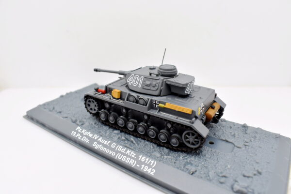 Modellini carri armati tank Pz.Kpfw.IV veicoli militari da combattimento collezione - immagine 5