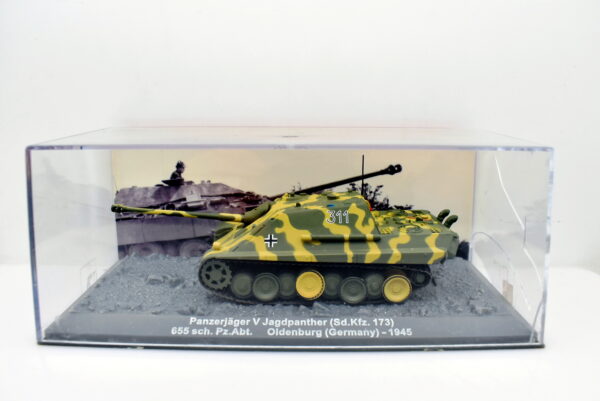 Modellini carri armati tank Panzerjager V veicoli militari da combattimento collezione - immagine 2