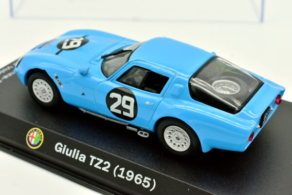 Modellino auto scala 1:43 Alfa Romeo Giulia TZ2 diecast modellismo da collezione - immagine 3