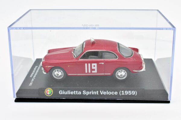modellino auto da collezione alfa romeo giulietta sprint veloce scala 1:43 diecast - immagine 2