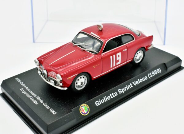 modellino auto da collezione alfa romeo giulietta sprint veloce scala 1:43 diecast