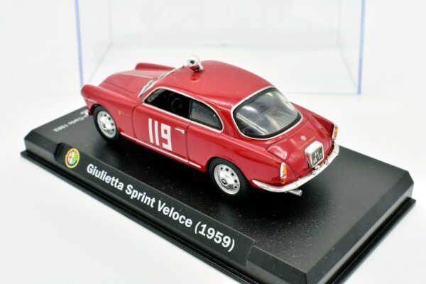 modellino auto da collezione alfa romeo giulietta sprint veloce scala 1:43 diecast - immagine 4