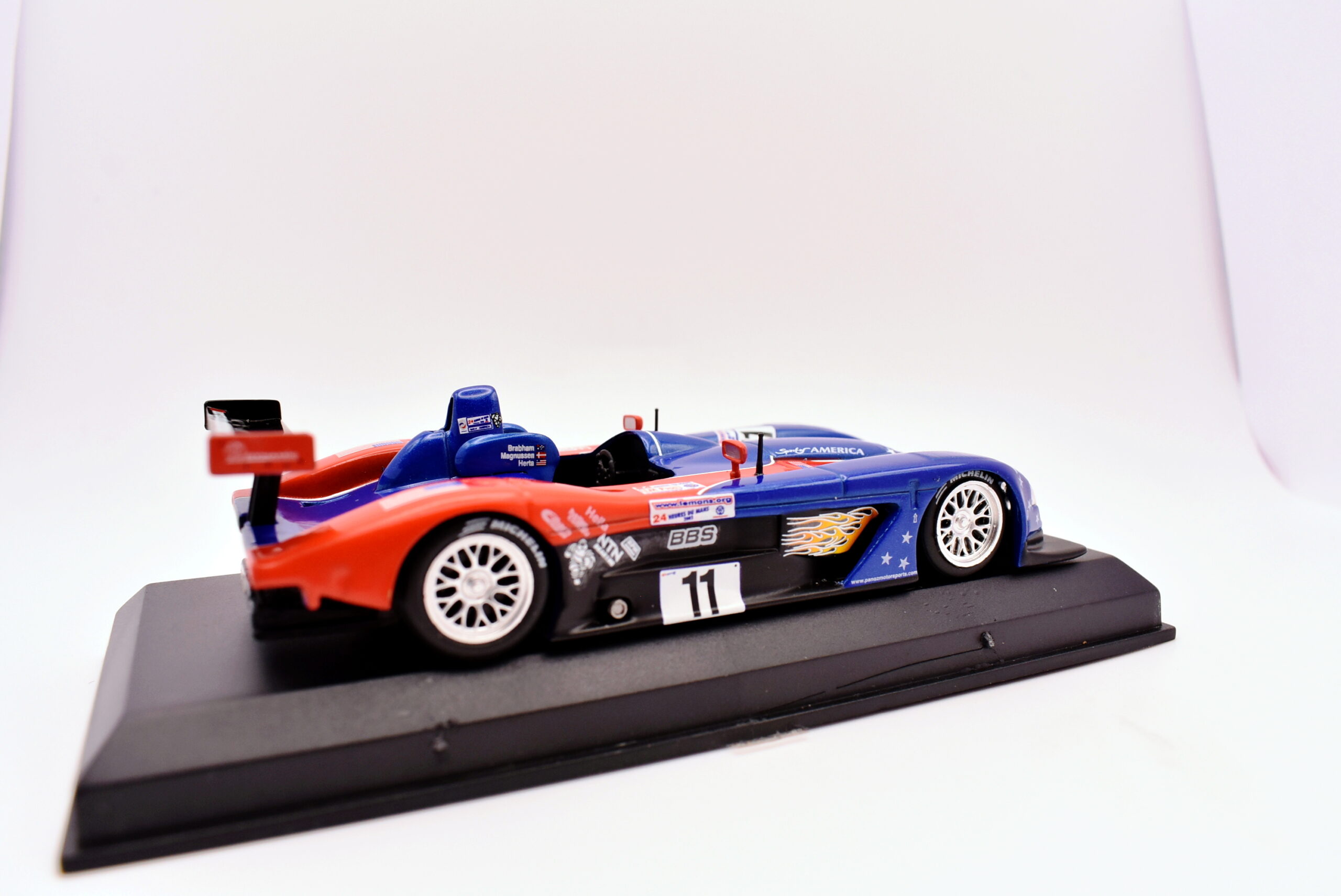Modellino auto Panoz LMP Evo racing collection 1:43 diecast modellismo - immagine 3