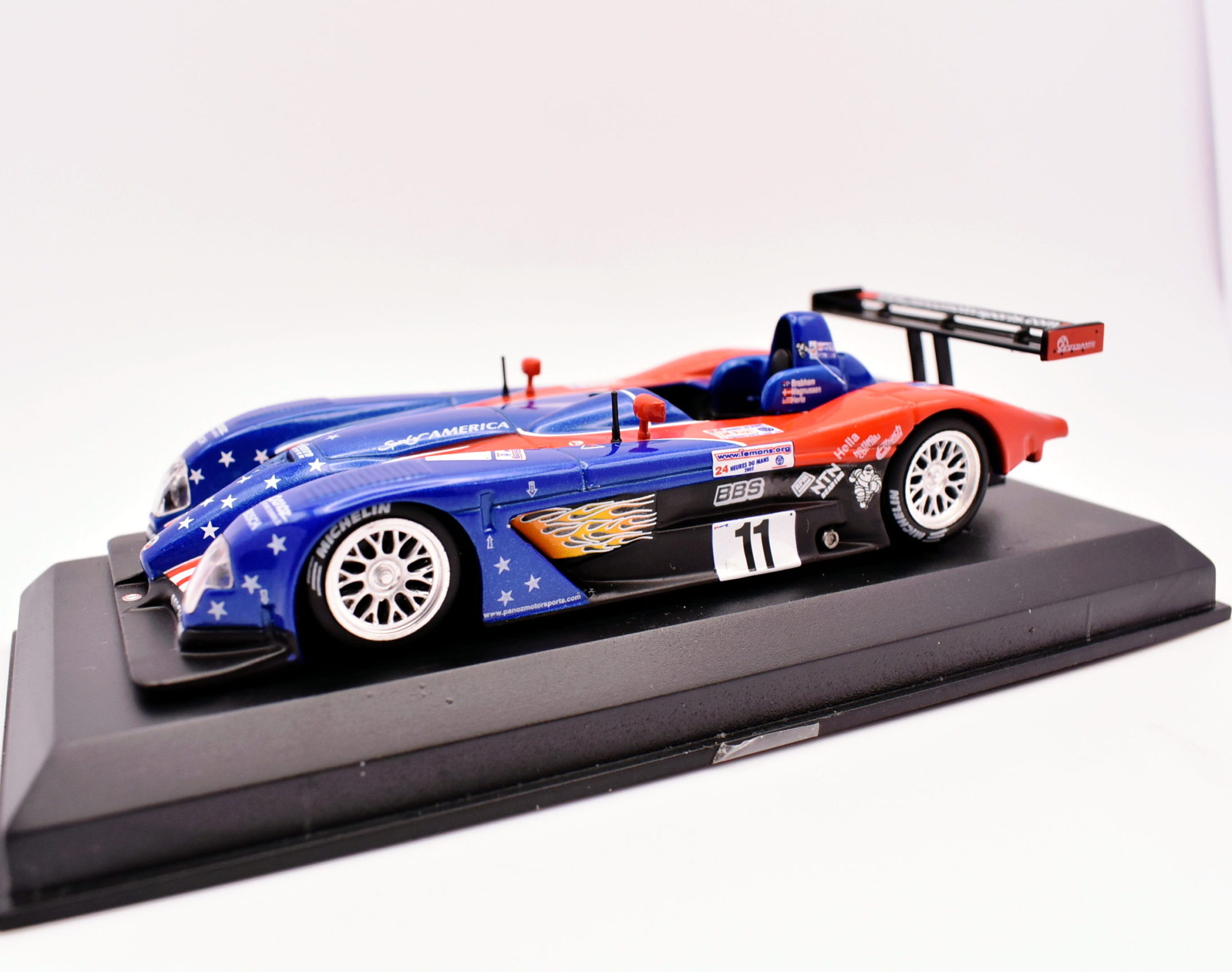 Modellino auto Panoz LMP Evo racing collection 1:43 diecast modellismo