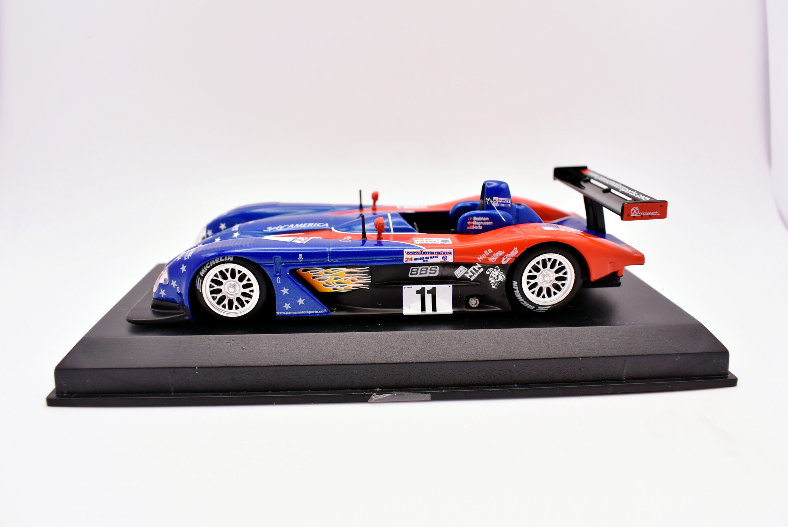 Modellino auto Panoz LMP Evo racing collection 1:43 diecast modellismo - immagine 5