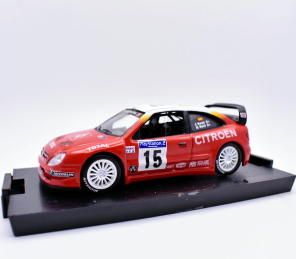 Modellino auto rally scala 1:43 Citroen X Sara diecast modellismo statico