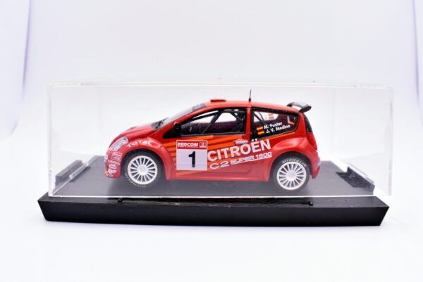 Modellino auto rally scala 1:43 Citroen C2 S 1600 diecast modellismo statico - immagine 2