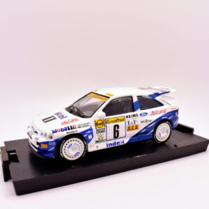 Modellino auto rally scala 1:43 Ford Escort Cosworth diecast modellismo statico