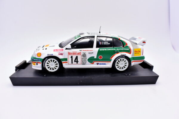 Modellino auto rally scala 1:43 Skoda Octavia WRC 01 diecast modellismo statico - immagine 5