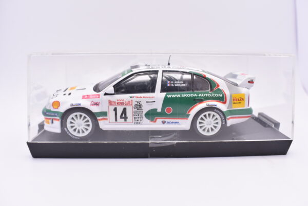 Modellino auto rally scala 1:43 Skoda Octavia WRC 01 diecast modellismo statico - immagine 6