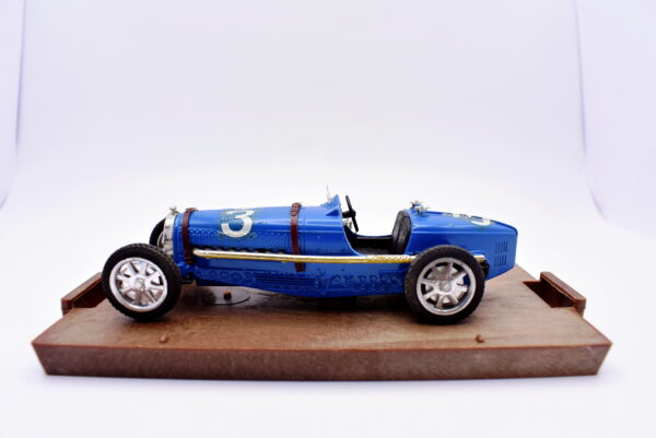 Modellino auto rally scala 1:43 Bugatti Type 59 Brumm diecast modellismo statico - immagine 3