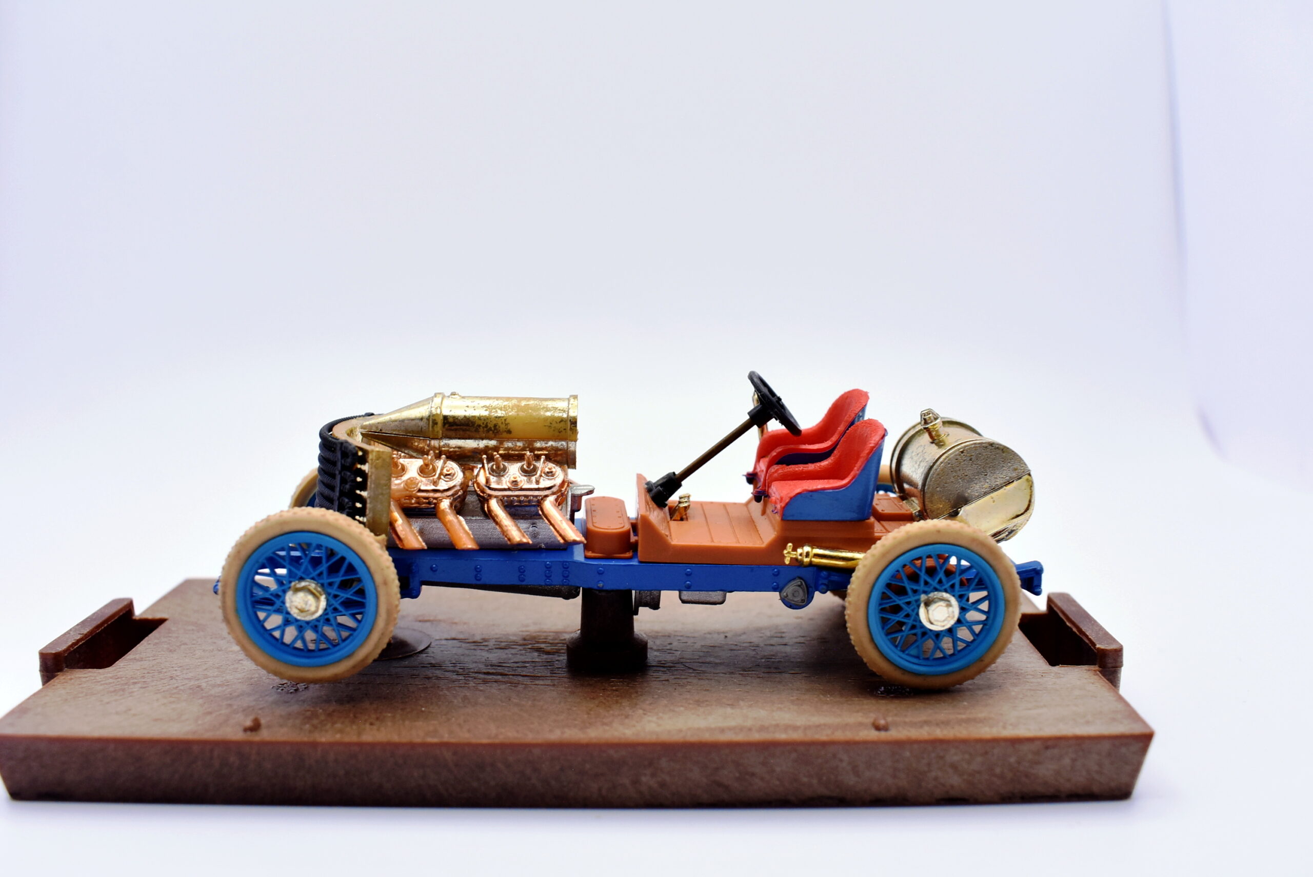 Modellino auto scala 1:43 Darracq V8 Brumm diecast modellismo statico - immagine 5