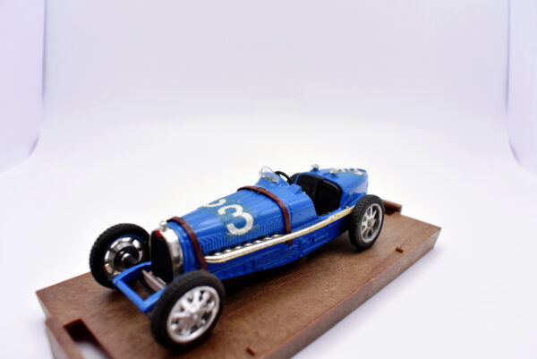 Modellino auto rally scala 1:43 Bugatti Type 59 Brumm diecast modellismo statico