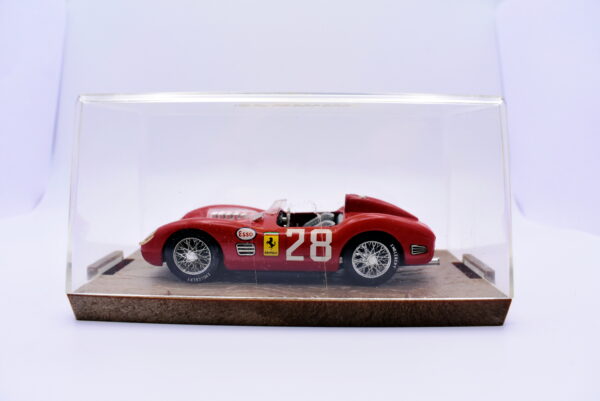 Modellino auto scala 1:43 Ferrari testa rossa Brumm diecast modellismo statico - immagine 5