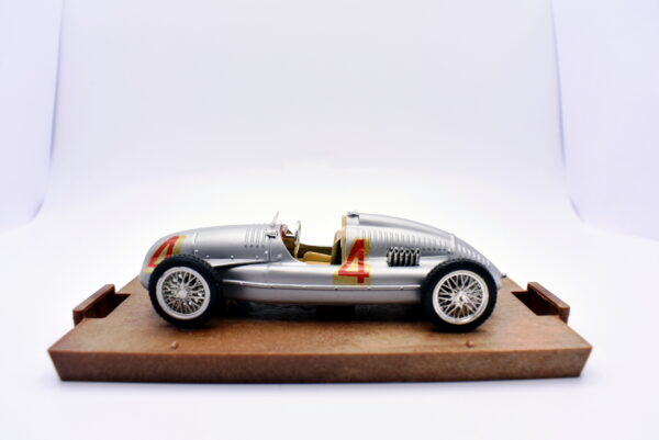 Modellino auto scala 1:43 Auto Union tipo C Brumm diecast modellismo statico - immagine 3