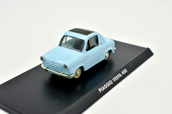 Modellino auto scala 1:43 Vespa 400 Norev diecast modellismo statico - immagine 3