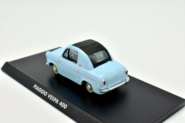 Modellino auto scala 1:43 Vespa 400 Norev diecast modellismo statico - immagine 4