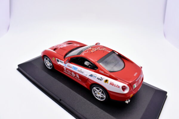 Modellino auto scala 1:43 Ferrari 599 GTB Fiorano IXO diecast modellismo da collezione - immagine 3
