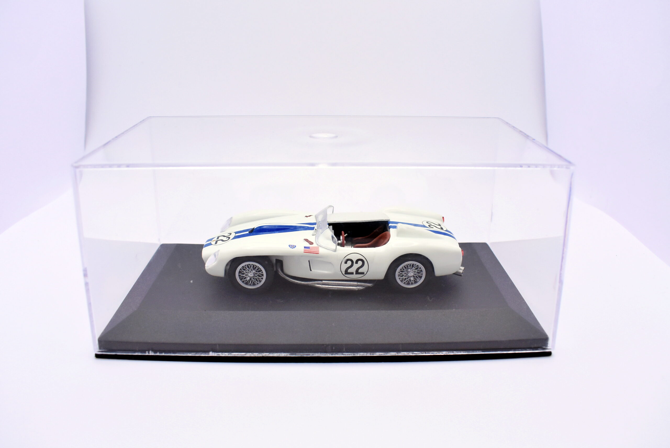 Modellino auto Ferrari 250 Testa Rossa racing collection 1:43 diecast modellismo - immagine 2
