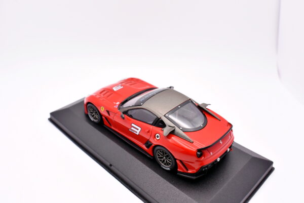 Modellino auto scala 1:43 Ferrari F599X Hot Wheels diecast modellismo da collezione - immagine 3