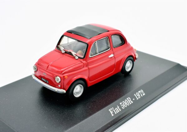 Modellino auto scala 1:43 FIAT 500 R diecast collezione modellismo - immagine 3