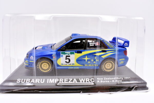 Modellino auto rally scala 1:43 Subaru Impreza WRC IXO diecast modellismo statico - immagine 2