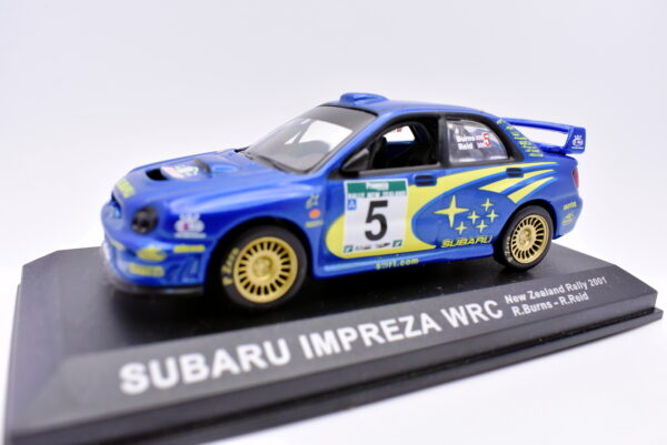 Modellino auto rally scala 1:43 Subaru Impreza WRC IXO diecast modellismo statico - immagine 3