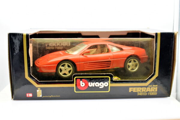 Modellino auto scala 1:18 Ferrari 347 TB Burago diecast modellismo statico - immagine 2