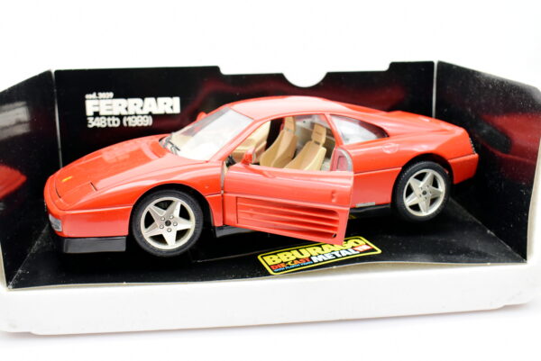 Modellino auto scala 1:18 Ferrari 347 TB Burago diecast modellismo statico - immagine 3