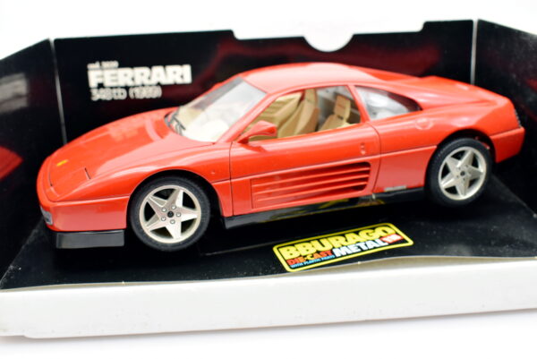 Modellino auto scala 1:18 Ferrari 347 TB Burago diecast modellismo statico - immagine 5