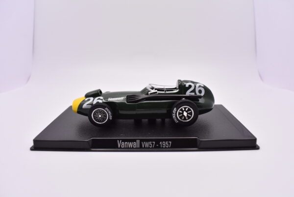 Modellini auto Formula 1 Vanwall VW57 scala 1:43 collezione diecast - immagine 3