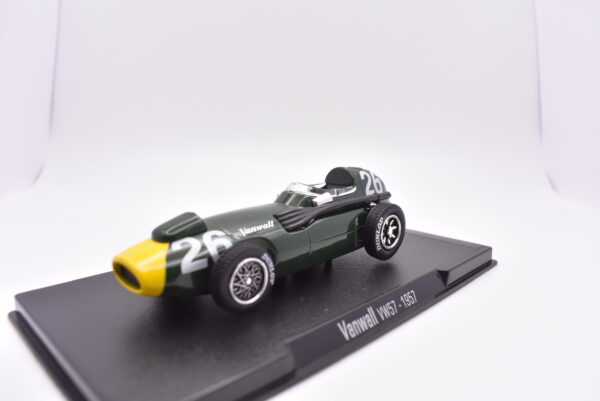 Modellini auto Formula 1 Vanwall VW57 scala 1:43 collezione diecast