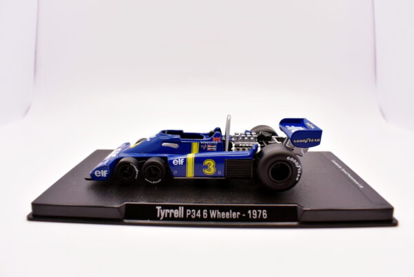 Modellini auto Formula 1 Tyrrell P346 Wheeler scala 1:43 collezione diecast - immagine 3