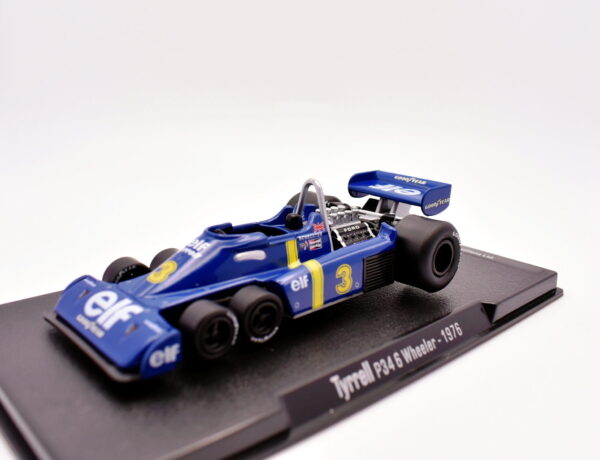 Modellini auto Formula 1 Tyrrell P346 Wheeler scala 1:43 collezione diecast