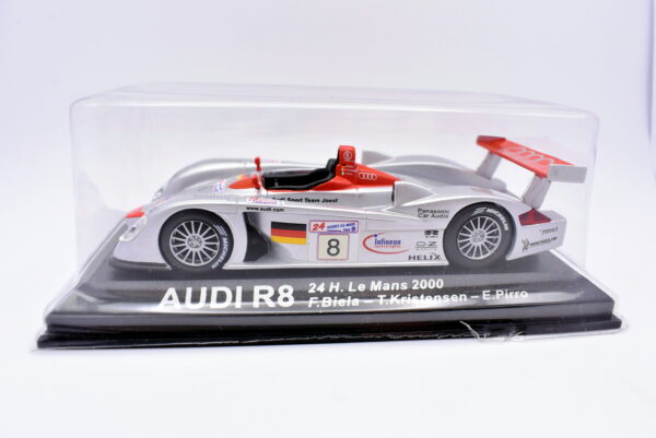 Modellino auto Audi R8 IXO racing collection 1:43 diecast modellismo - immagine 2