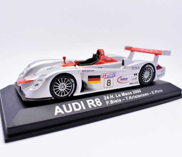 Modellino auto Audi R8 IXO racing collection 1:43 diecast modellismo