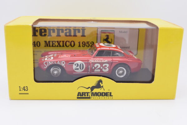 Modellino auto scala 1:43 Ferrari 340 Carrera mexico racing diecast modellismo statico - immagine 2