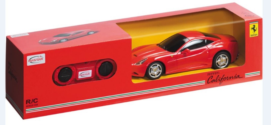 Modellino auto radio comandate rc FERRARI CALIFORNIA RADIOCOMANDO 1:24