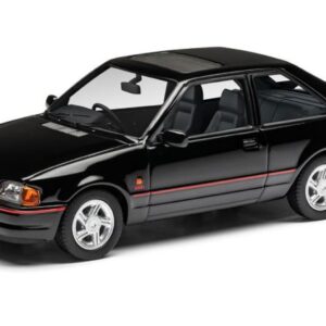 Modellino auto scala 1:43 FORD ESCORT Mk4 XR3i BLACK diecast modellismo statico