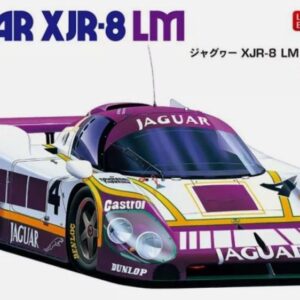 Modellino auto kit di montaggio da montare JAGUAR XJR-8 24H LE MANS 1987 1:24
