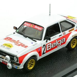 Modellino auto rally scala 1:43 Vitesse FORD ESCORT RS 1800 N.2 RALLY DU CONDROZ H.MIKKOLA-A.HERTZ